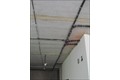 Монтаж кабеля по потолку (в последствие закроется натяжным потолком).