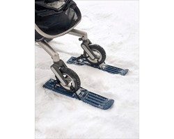 лыжи для детской коляски( полозья) в комплекте  2 шт.